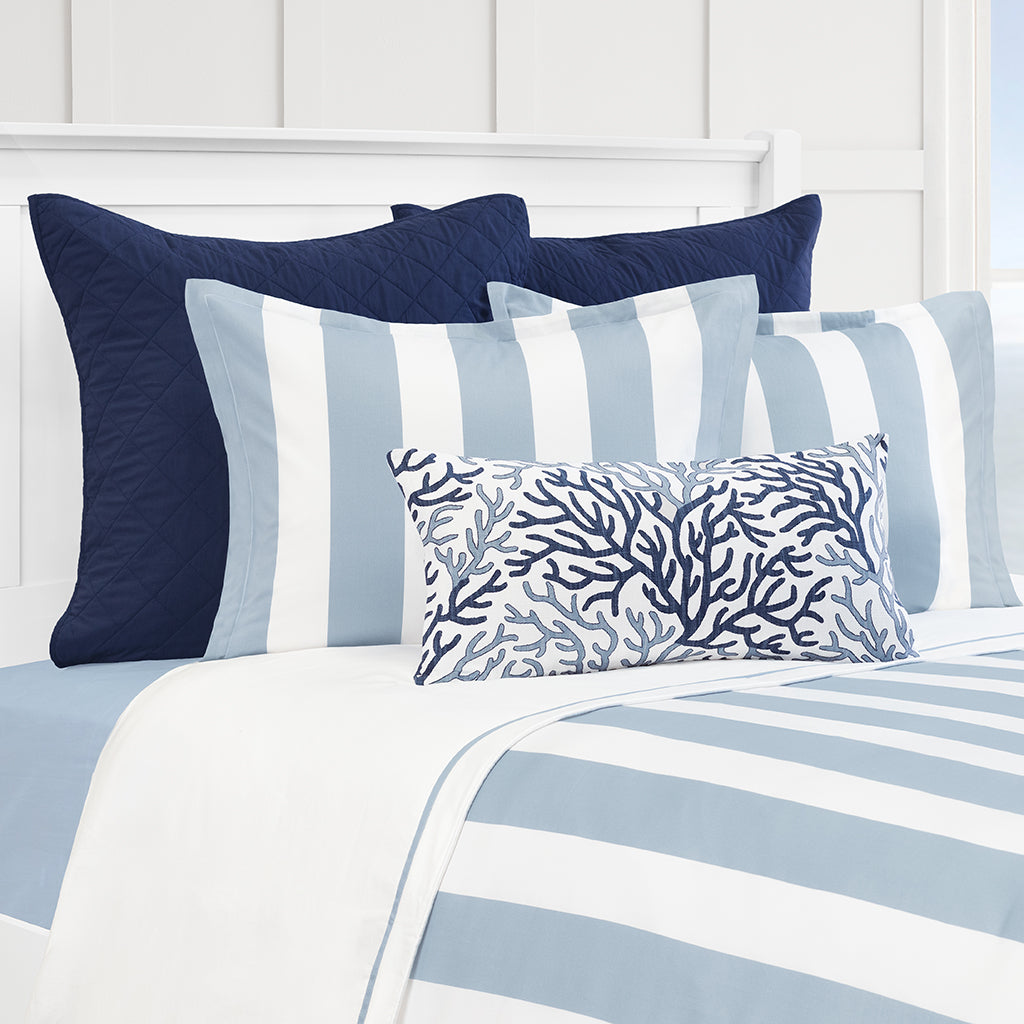 French Blue Harbor Duvet Cover