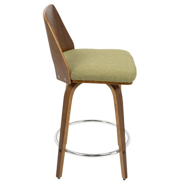 Carson Carrington Culnady Mid-century Modern Counter Stool (Set of 2)