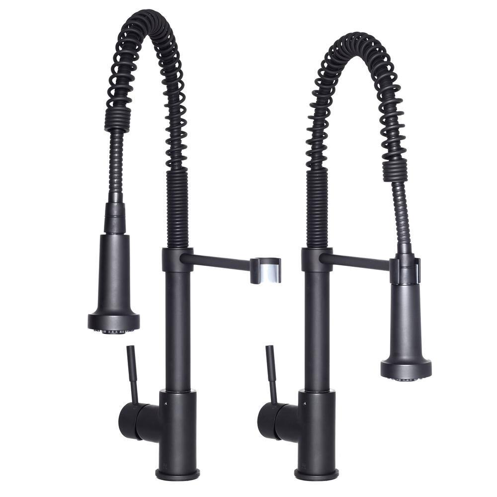 ZLINE Kitchen and Bath ZLINE Apollo Kitchen Faucet in Matte Black (APL-KF-MB) APL-KF-MB