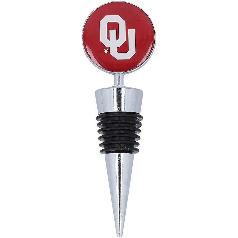 The Memory Company Oklahoma Sooners Stainless Steel Wine Stopper