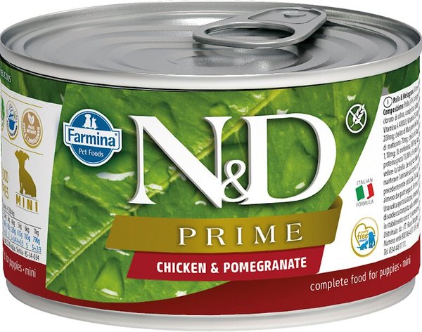 Farmina Natural and Delicious Puppy Prime Chicken and Pomegranate Canned Dog Food