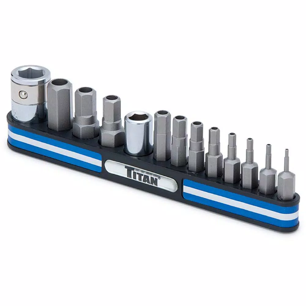 TITAN Tamper Resistant Hex Bit Set (13-Piece) and#8211; XDC Depot