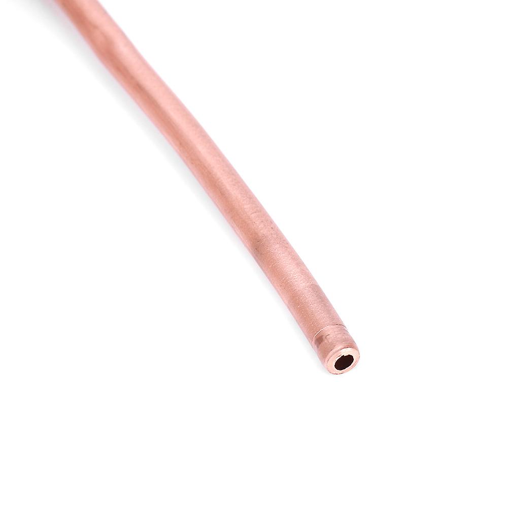 2m C1100 T2 Copper Tube Pipe Soft Coil Tubing For Air Conditioner Refrigerator Od 6mm / Id 4.8mm