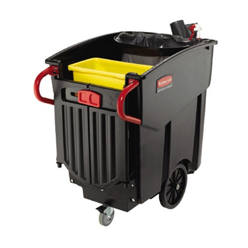 Rubbermaid FG9W7300BLA Executive Mega Brute Mobile Wa