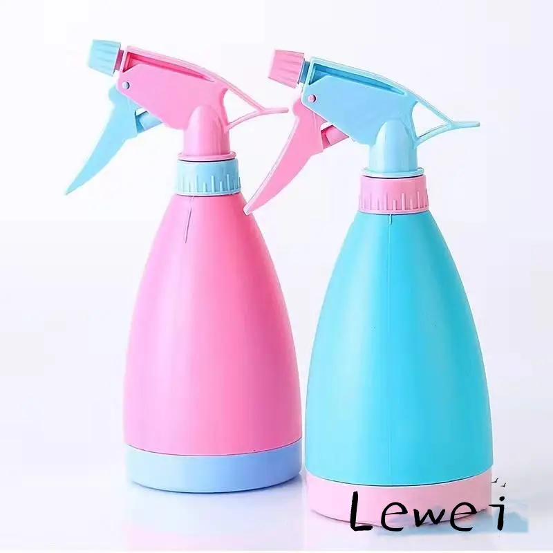 household Adjustable mini color plastic Multifunctional flower  watering can for plants