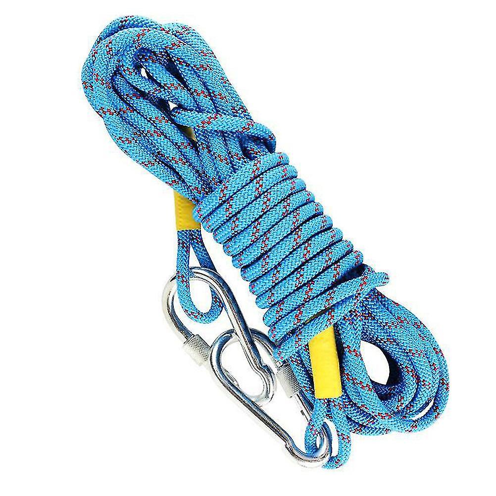 Outdoor Climbing Rope 2 Meters Climbing Rope Escape Rope Safety Rope Fire Parachute Rope Hiking Accessories