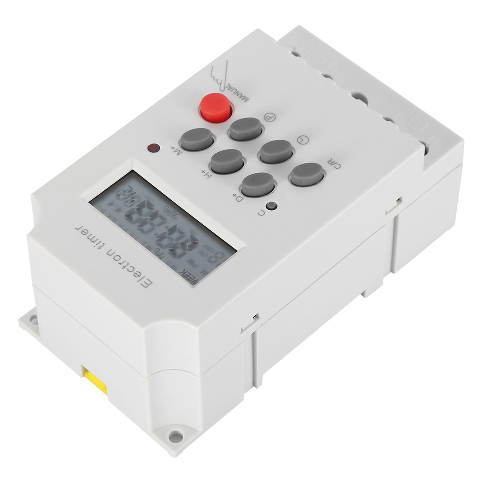 KG316T-II 30A Digital Timer Switch Programmable Electronic Time Control Switch (AC-DC 12V)