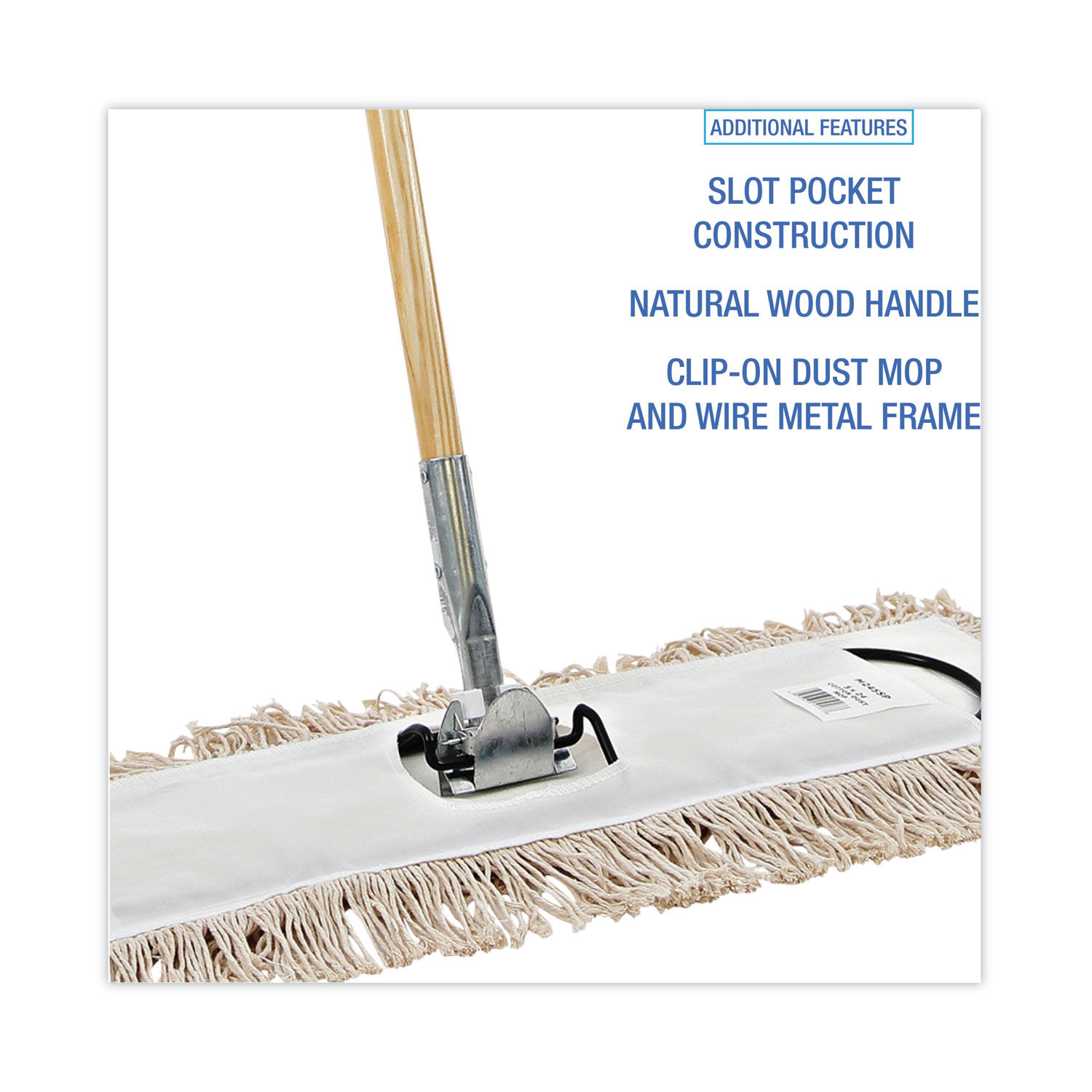 Cotton Dry Mopping Kit by Boardwalkandreg; BWKM245C