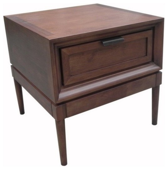 Lucida 24 quotEnd Table   Transitional   Side Tables And End Tables   by Maria Yee Inc  Houzz