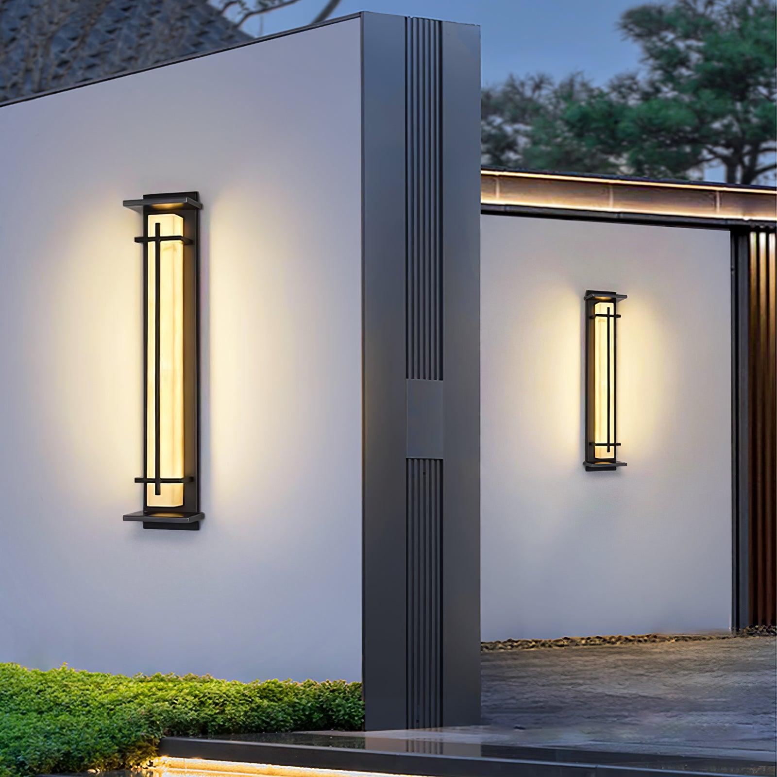 Square Outdoor Wall Light