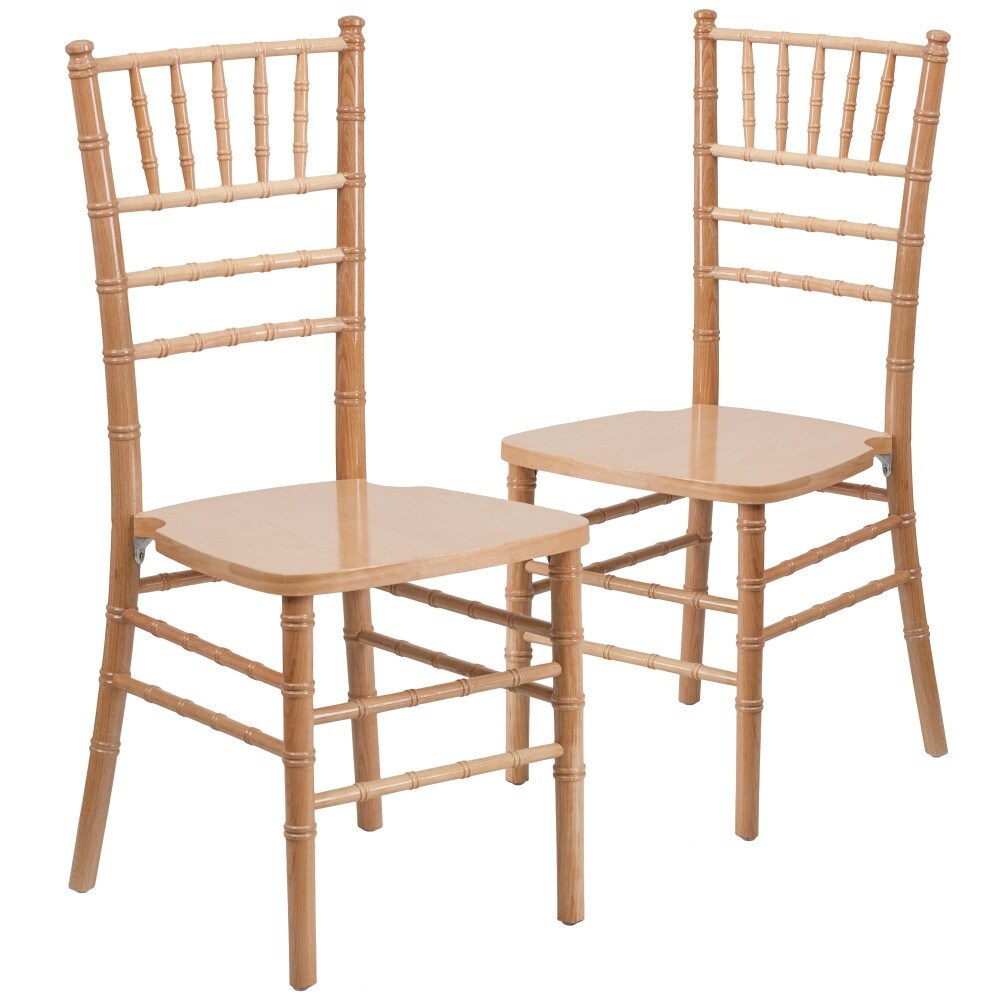 Chiavari Lightweight Wood Chair (Set of 2)