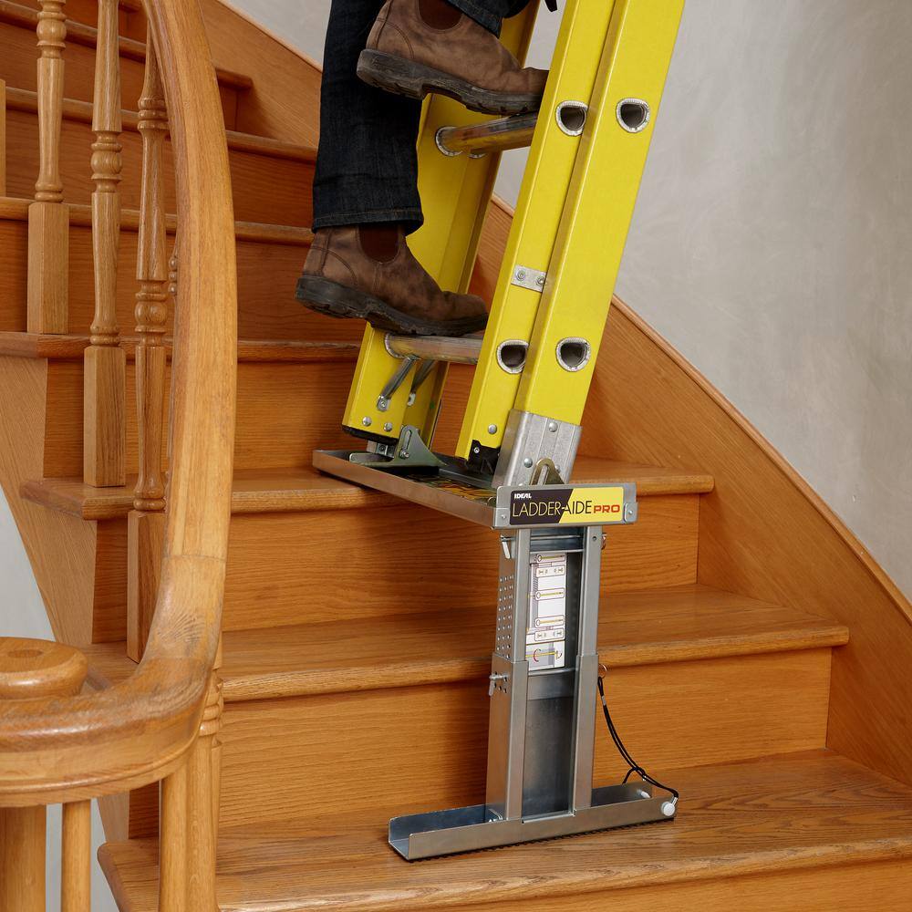 IDEAL SECURITY Ladder-Aide Pro For Type 1AA Ladders - The Safe and Easy Way to Work on Stairs LAP1