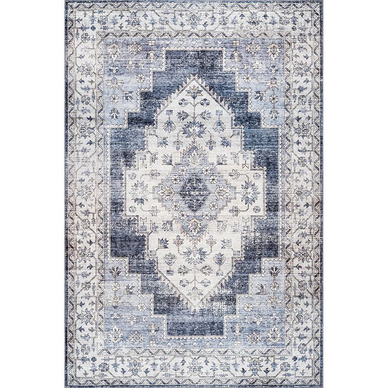 Nuloom Dania Machine Washable Medallion Area Rug