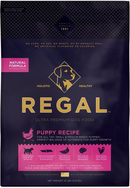 Regal Pet Foods Puppy Recipe Dry Dog Food