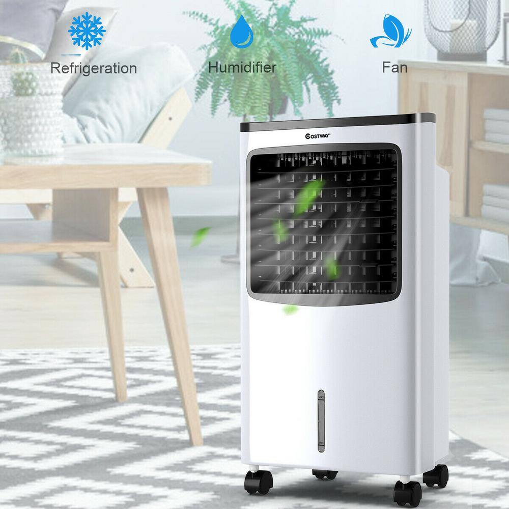 Costway 215 CFM 3-Speed Portable Evaporative Cooler Air Cooler GHM0011