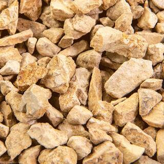 Southwest Boulder  Stone 25 cu. ft. 38 in. California Gold Bulk Landscape Rock and Pebble for Gardening Landscaping Driveways and Walkways 02-0089