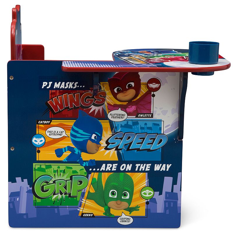 Delta Children PJ Masks Chair Desk with Storage Bin