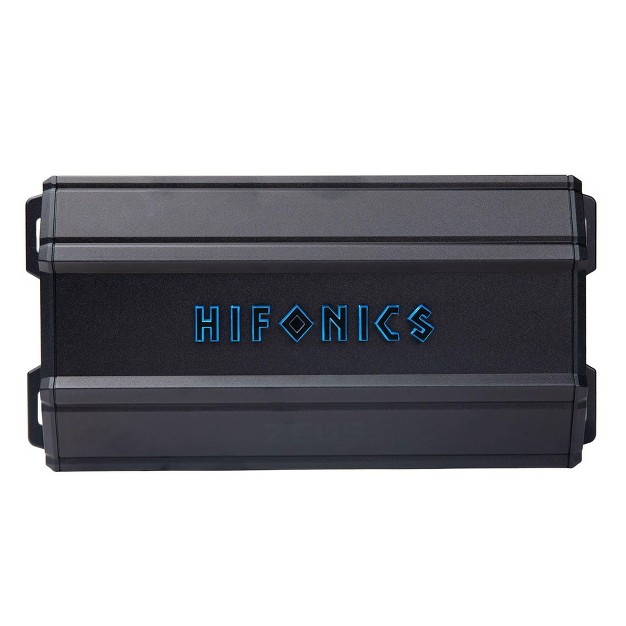 Hifonics Zeus Delta 1 350 Watt Compact 4 Channel Nickel Plated Mobile Car Audio Amplifier With Auto Turn On Feature Zd 1350 4d Black