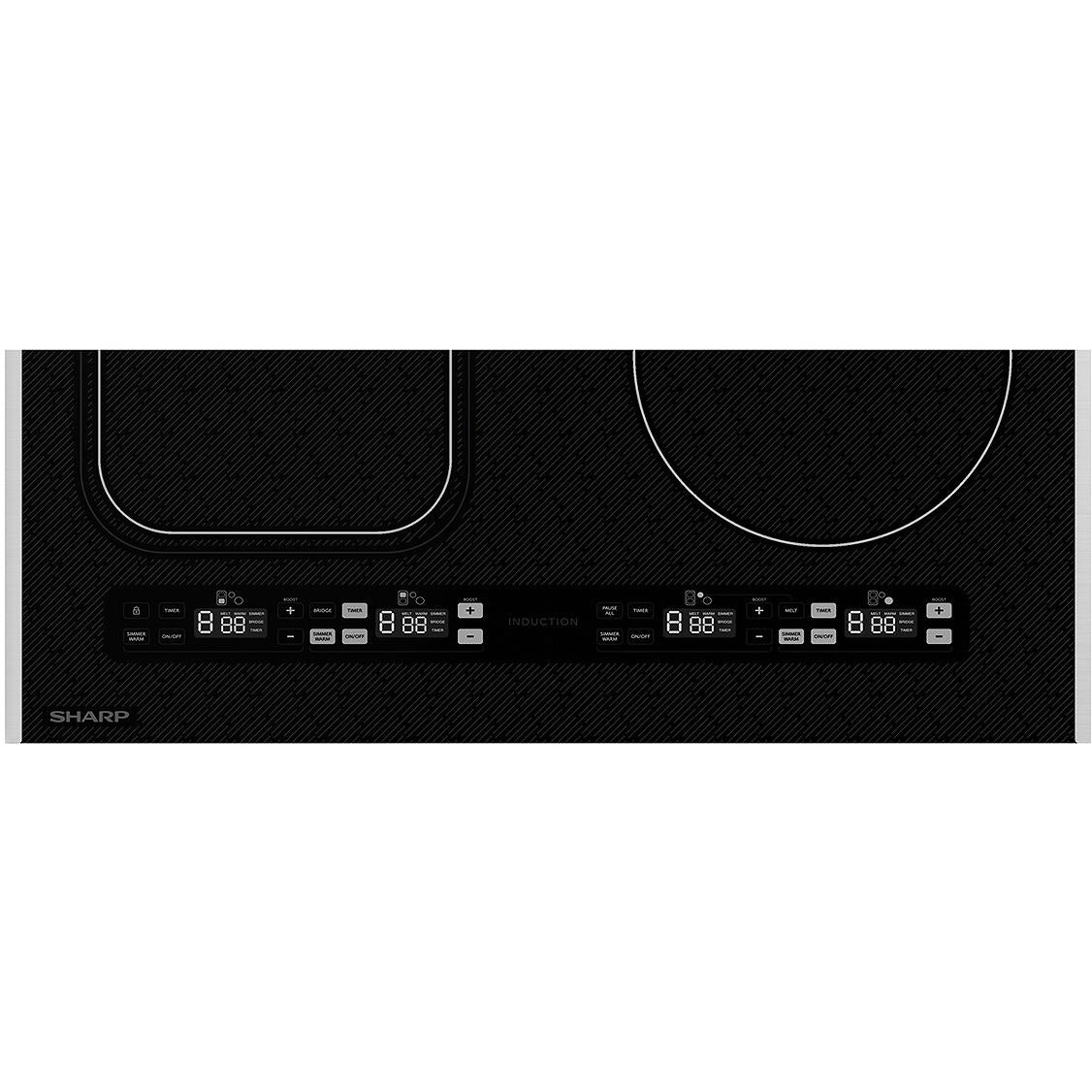 Sharp 24-inch Built-in Induction Cooktop SCH2443GB