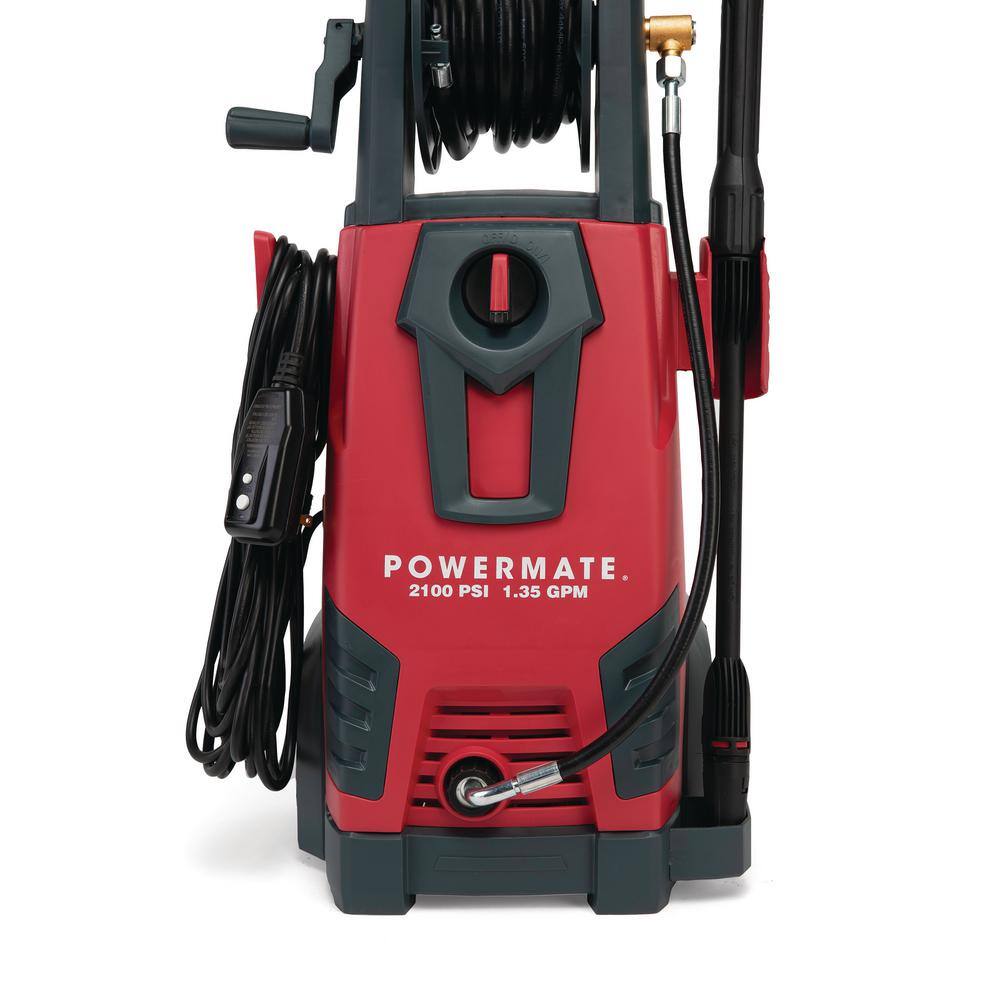 Powermate 2100 PSI 1.35 GPM Electric Pressure Washer 8886