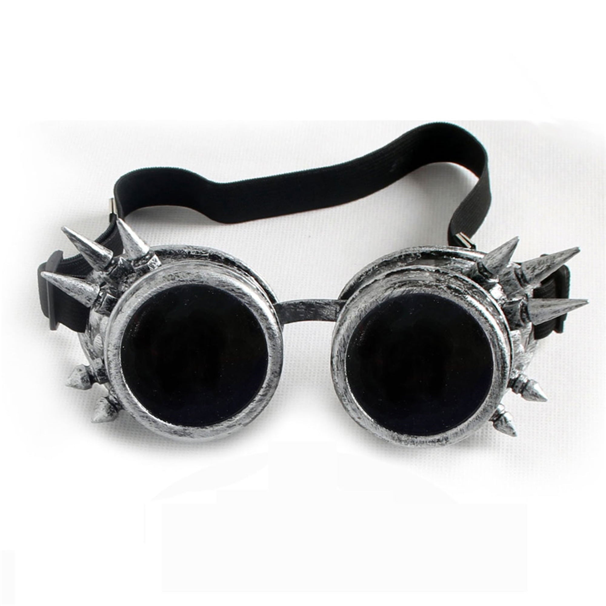 DODOING Steampunk Goggles Vintage Spiked Goggles Glasses Welding Cyber Punk Gothic Goggles