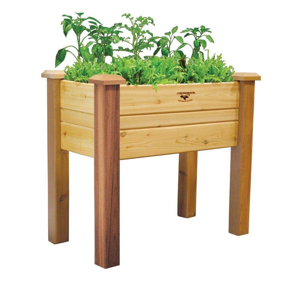 Gronomics 18 in. x 34 in. x 32 in. Raised Garden Bed EGB 18-34