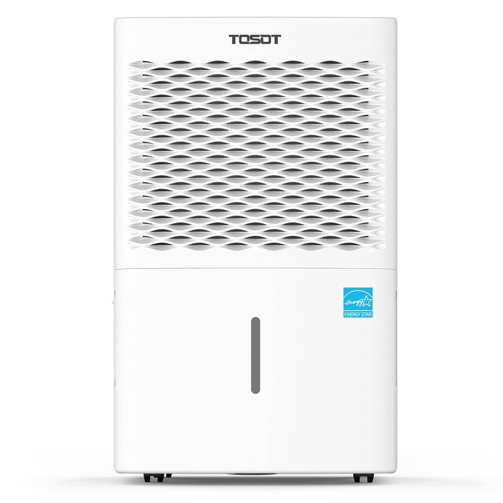 Tosot 50-Pint Capacity with Internal Pump 4500 sq.ft. Energy Star Dehumidifier for Home Basement 50 Pint with pump