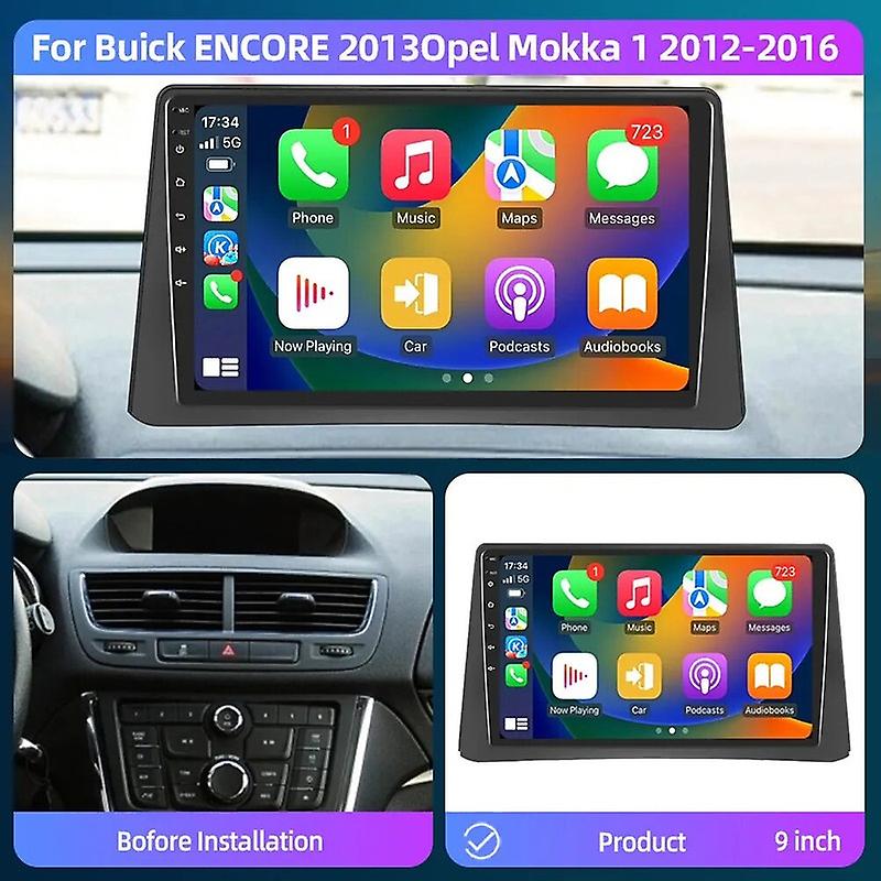 Car Radio Android Gps Navigation Player For Opel Mokka 1 2012 2016 Multimedia Stereo WiFi Video 2din