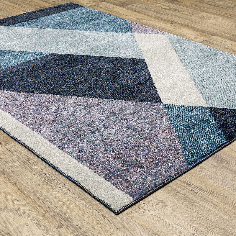 StyleHaven Sutton Contemporary Triangle Rug