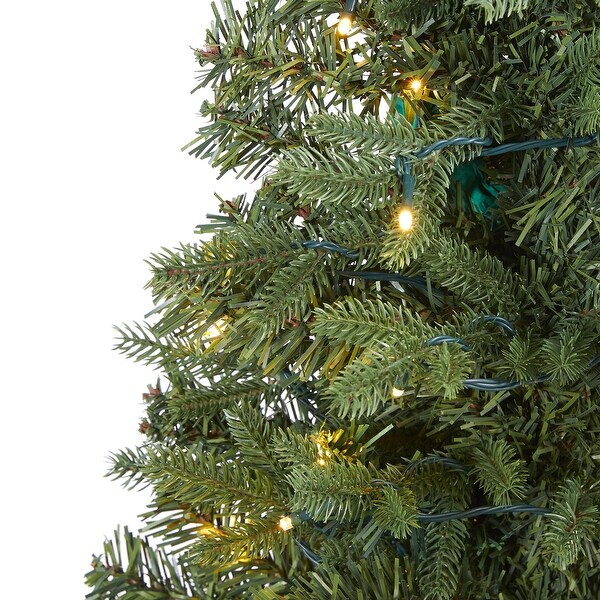 4' Vermont Fir Christmas Tree with 100 Clear LED Lights