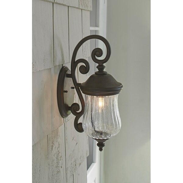 Bellagio 1-light Black Coral Outdoor Wall Lantern Shopping - The Best Deals on Outdoor Wall Lanterns | 24178046