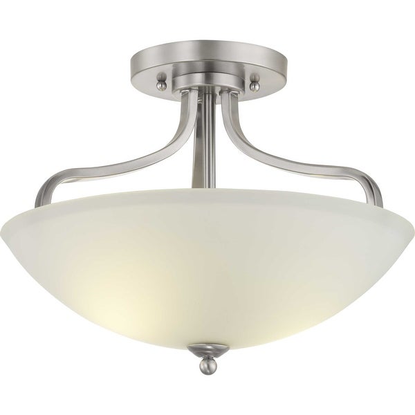 Progress Lighting Laird 3 Light 16 Wide Semi-Flush Bowl Ceiling