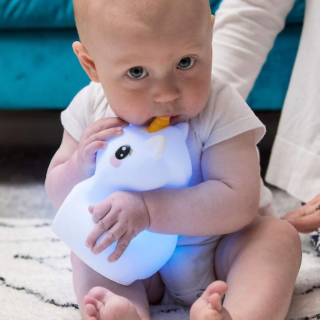 Night Lights For Kids -usb Rechargeable Animal Silicone Soft Lamps