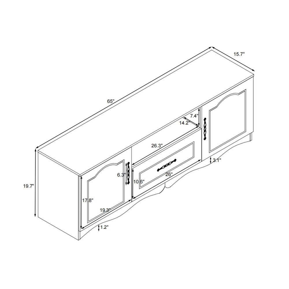 TV Stand for up to 60\