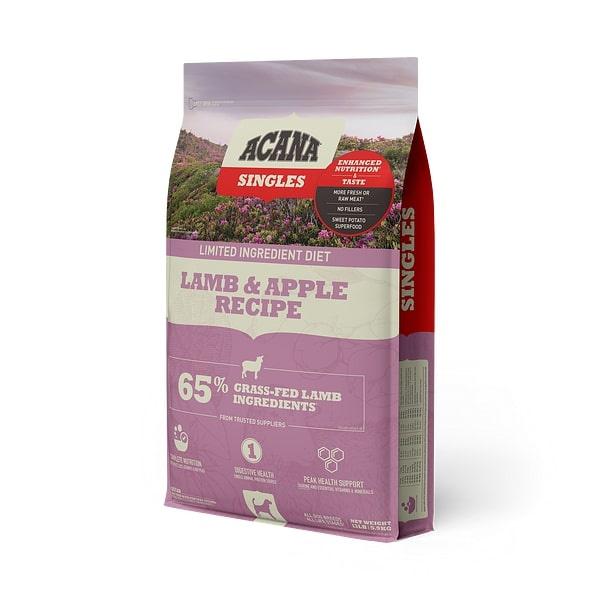 ACANA Singles Lamb and Apple Recipe Grain Free Dry Dog Food