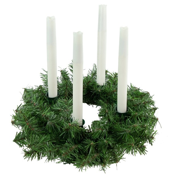 Two tone Pine Artificial Advent Christmas Wreath