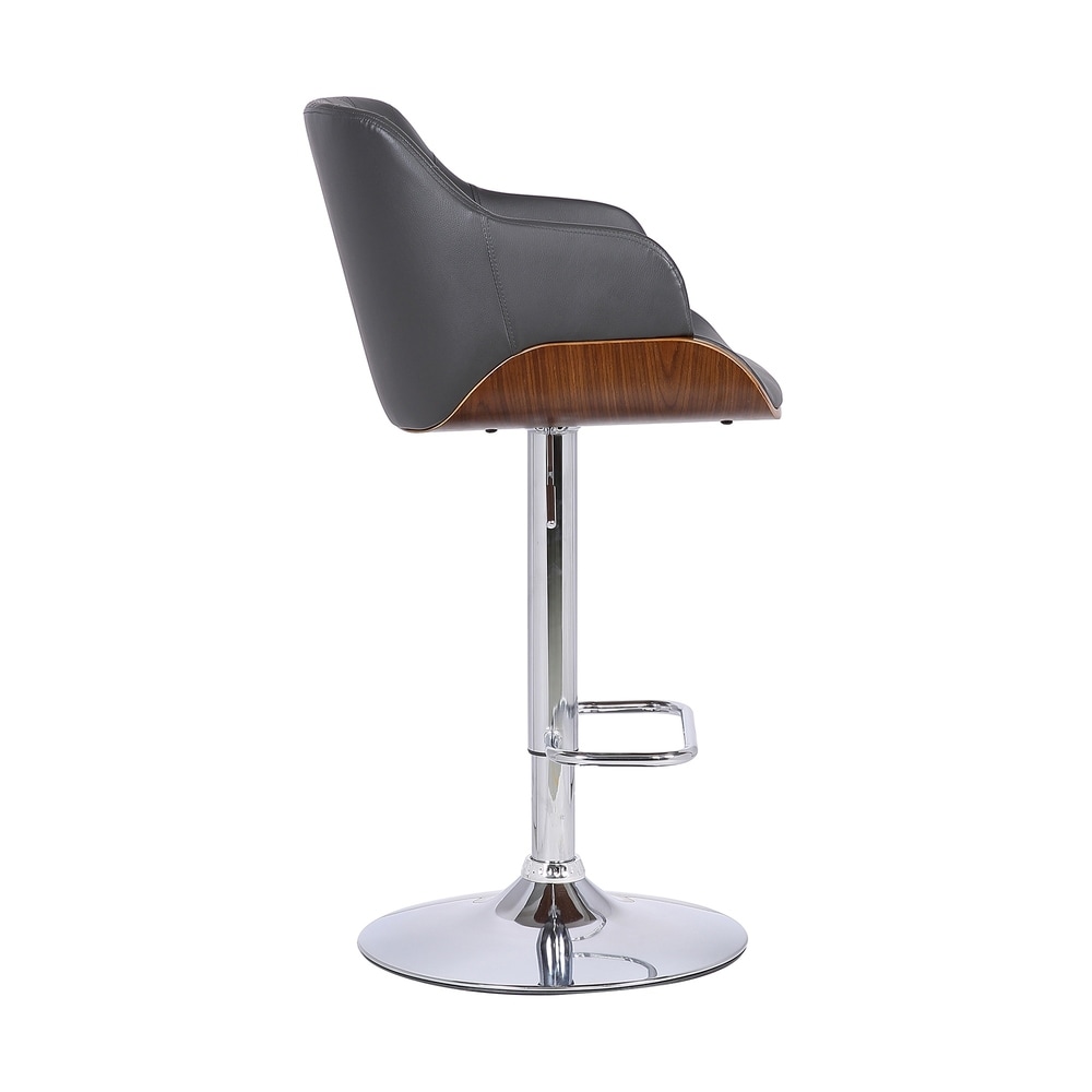 Randy Contemporary Adjustable Barstool