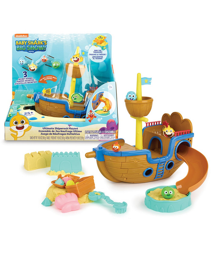 Baby Shark CLOSEOUT! Ultimate Shipwreck Play Set