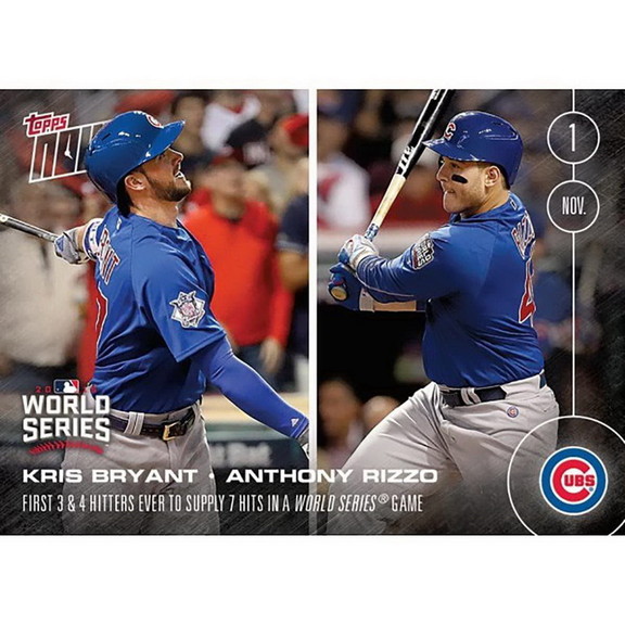 Topps TPS 02377 C MLB Chicago Cubs Kris Bryant/ An...