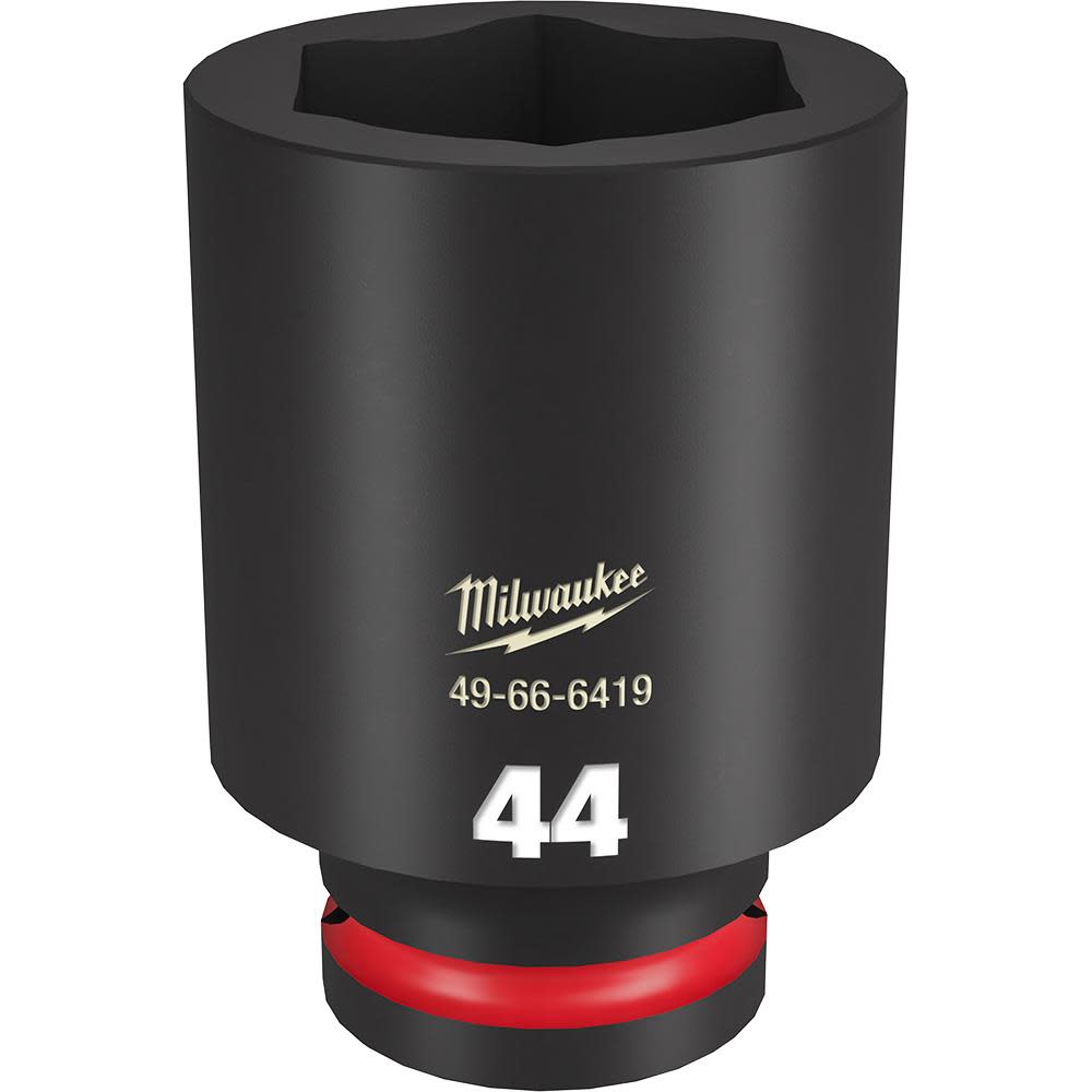 Milwaukee SHOCKWAVE Impact Duty 44MM Deep Socket 3/4 Drive 6 Point