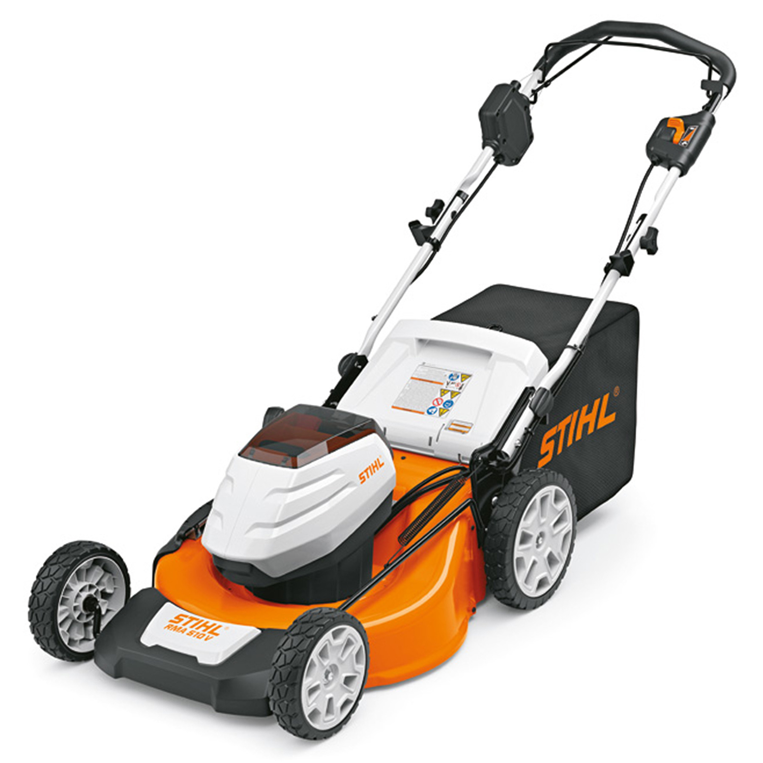 STIHL RMA 510 V 21 in. 36 V Battery Self-Propelled Lawn Mower Kit (Battery \u0026 Charger)