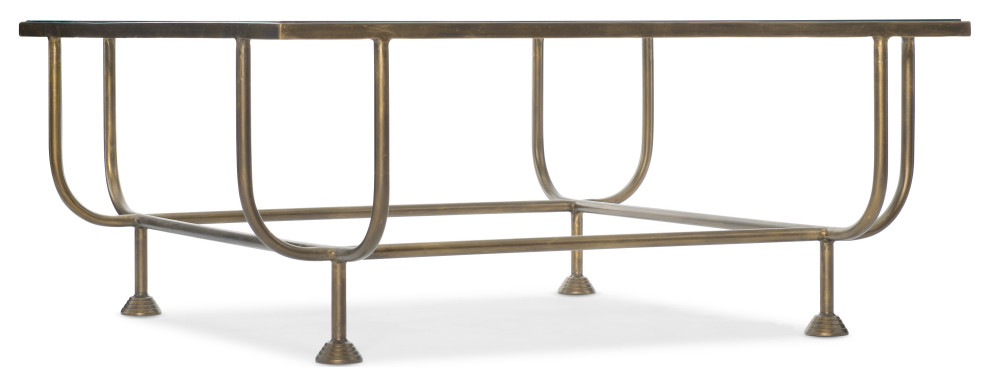 Commerce and Market Kiara Square Cocktail Table   Traditional   Coffee Tables   by Buildcom  Houzz