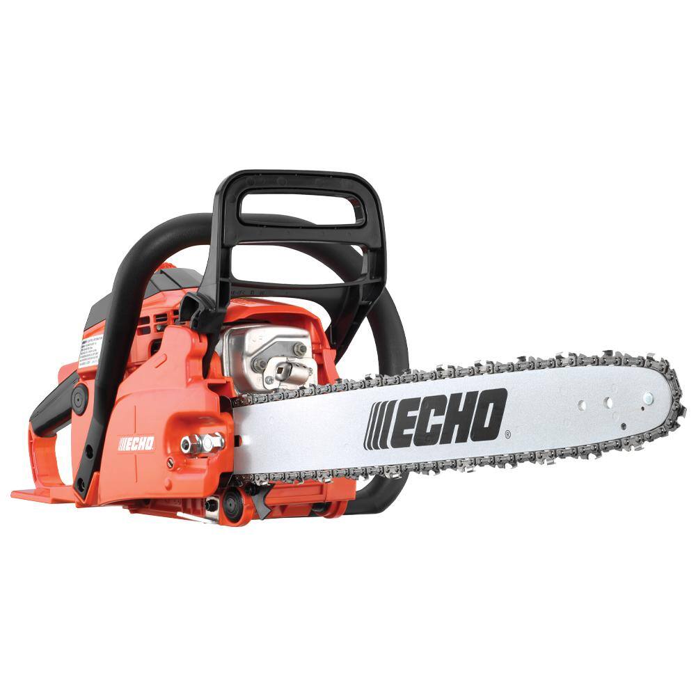 ECHO 18 in 40.2 cc 2-Stroke Gas Rear Handle Chainsaw with Heavy-Duty Carrying Case CS-400-18VP