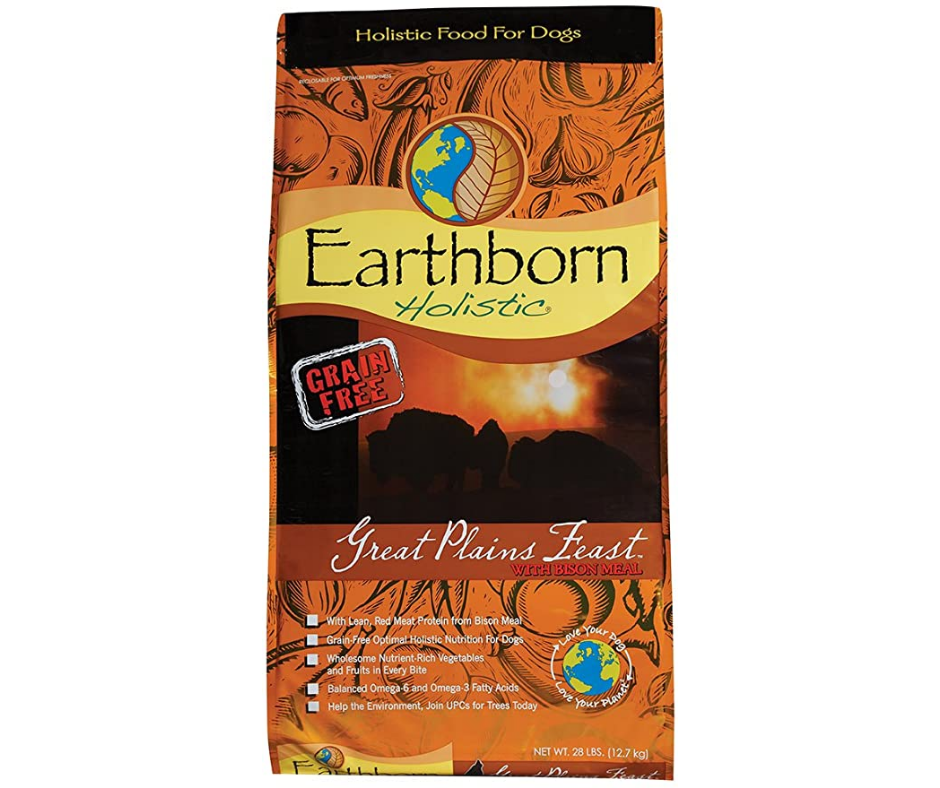 Earthborn Holistic - All Breeds， Adult Dog Great Plains Feast Recipe D