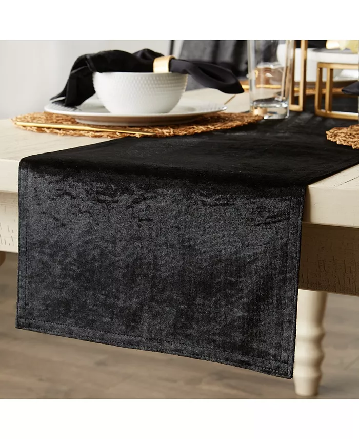 Design Imports Velvet Table Runner