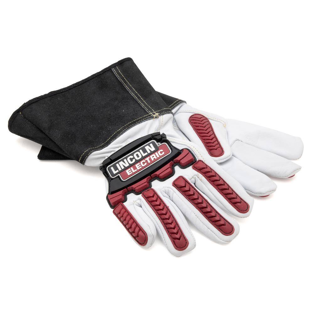 Lincoln Electric Large Impact and Cut Resistant Welding Gloves KH846L