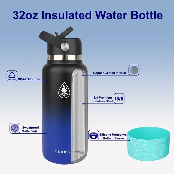 32oz Water Bottle Vacuum Insulated Double Wall Tumbler