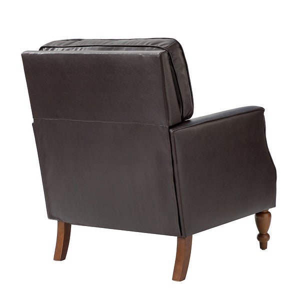 Johannes Comfy Living Room Armchair with Turned Legs by HULALA HOME