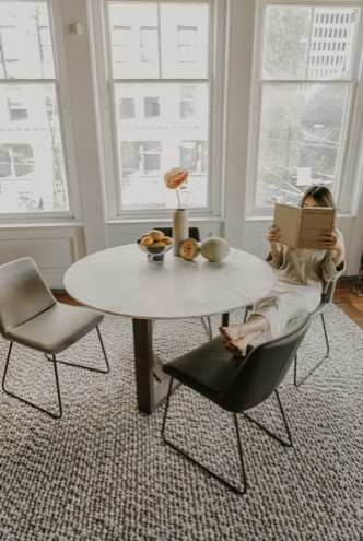 Villa Dining Chair Gray  Set of 2   Transitional   Dining Chairs   by Moe  x27s Home Collection  Houzz