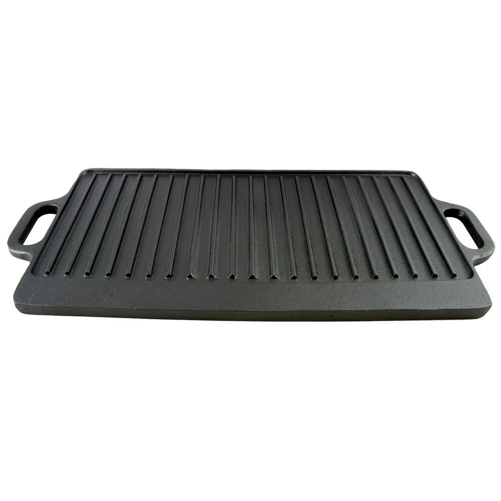 General Store Addlestone Cast Iron Reversible Griddle with Handles 985100448M